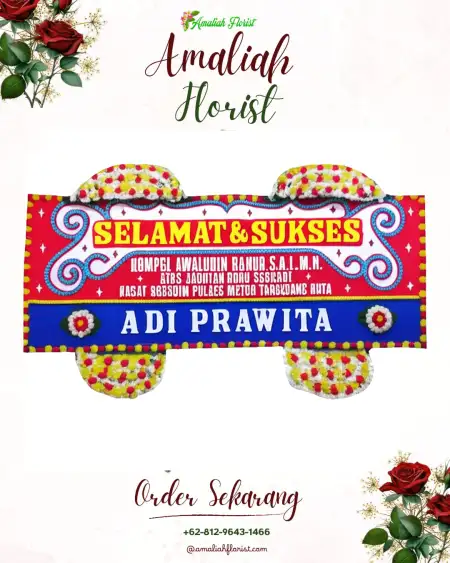 Papan Bunga Ucapan Selamat Kuwik
